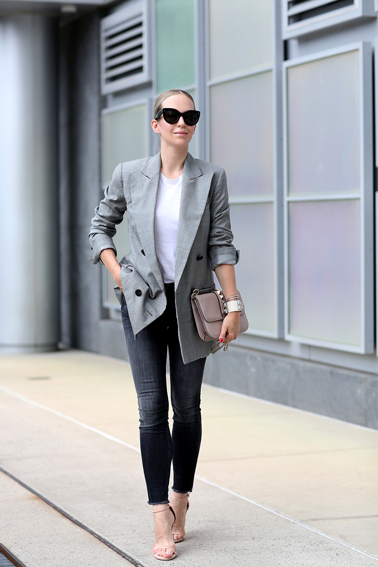 an outfit that will take you from work to dinner